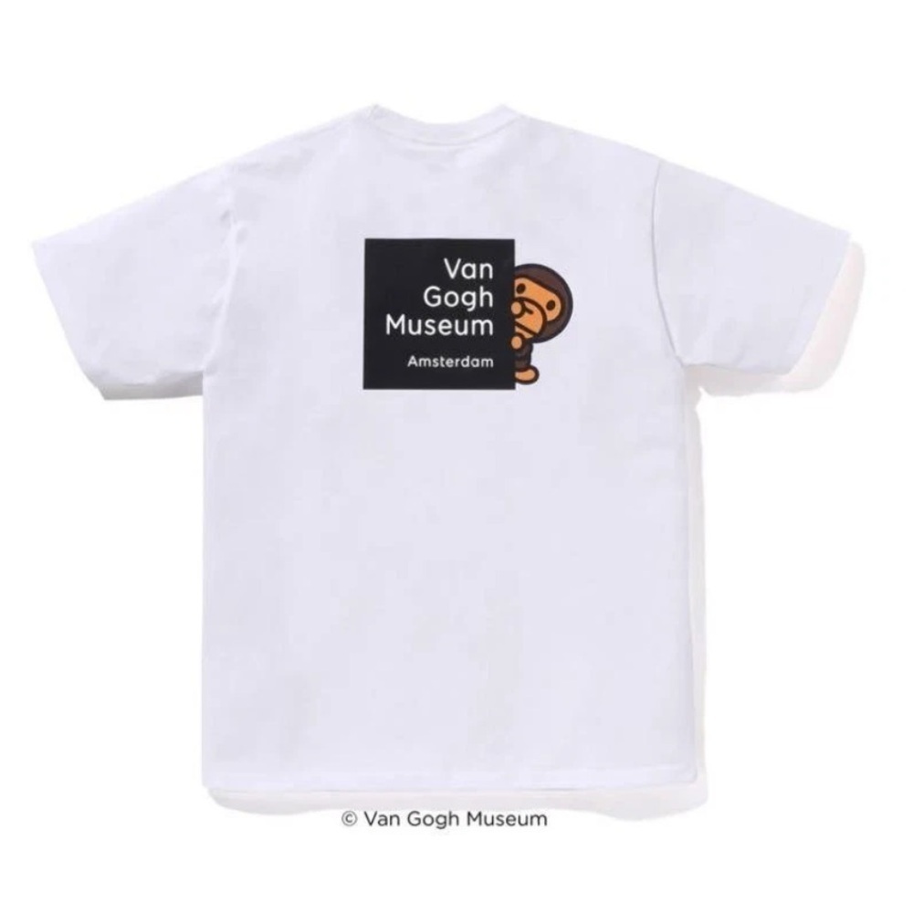 A Bathing Ape | Van Gogh | Baby Milo | Graphic T-Shirt | Medium | New - Picture 7 of 8